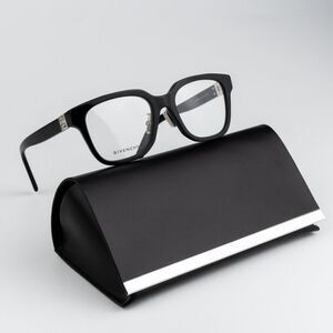 NEW Givenchy GV50040F 001 Black Women Square Eyeglasses